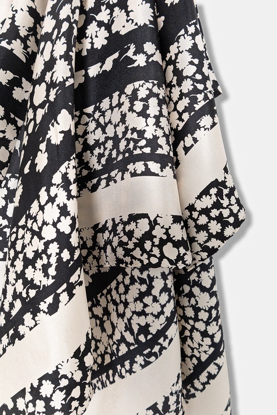 Akcesoria Weekend Max Mara chusta jedwabna AONESTONEW 2615541164600 czarny