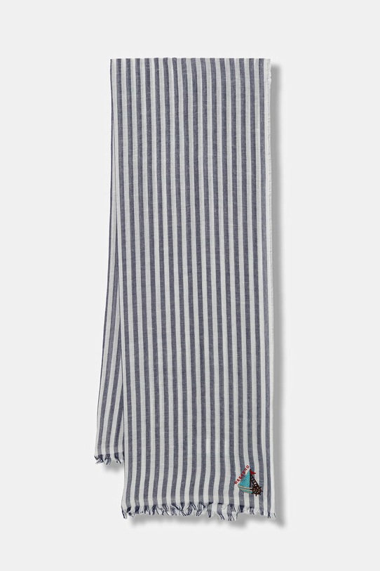 Weekend Max Mara chusta damska z dodatkiem lnu APERA fioletowy 2615541025600