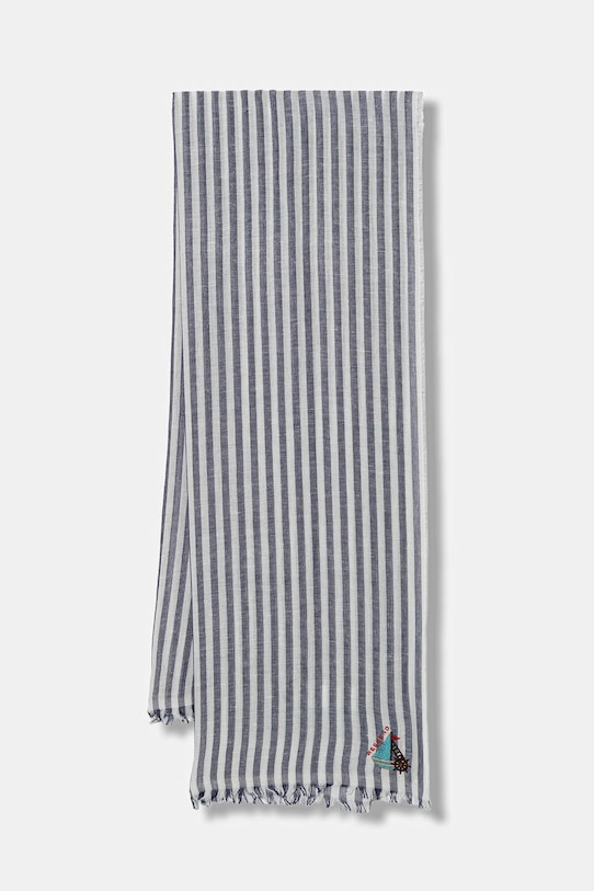 Weekend Max Mara chusta damska z dodatkiem lnu APERA fioletowy 2615541025600