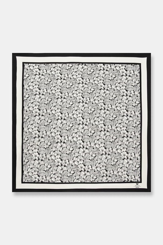 Weekend Max Mara apaszka damska jedwabna AONESTO biały 2615541035600