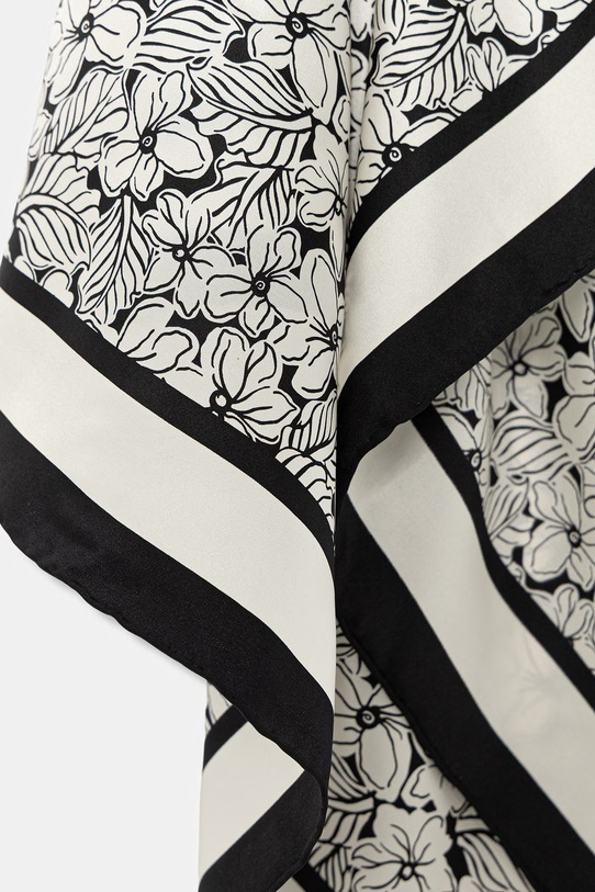 Akcesoria Weekend Max Mara apaszka damska jedwabna AONESTO 2615541035600 biały