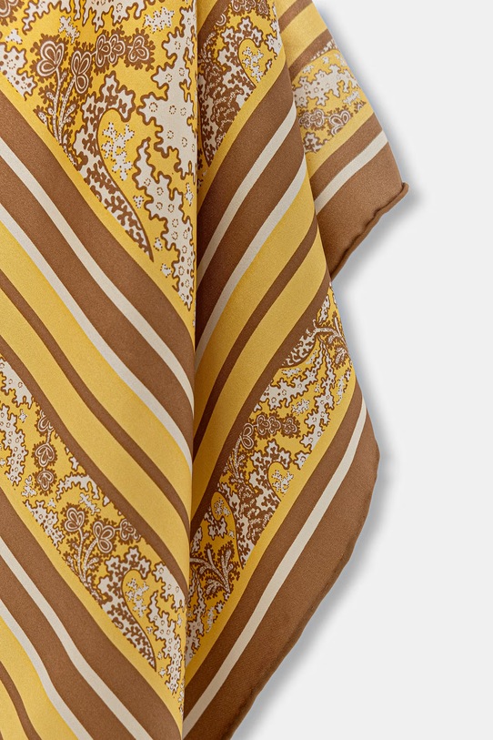 Akcesoria Weekend Max Mara apaszka damska jedwabna AONESTO 2615541035600 żółty