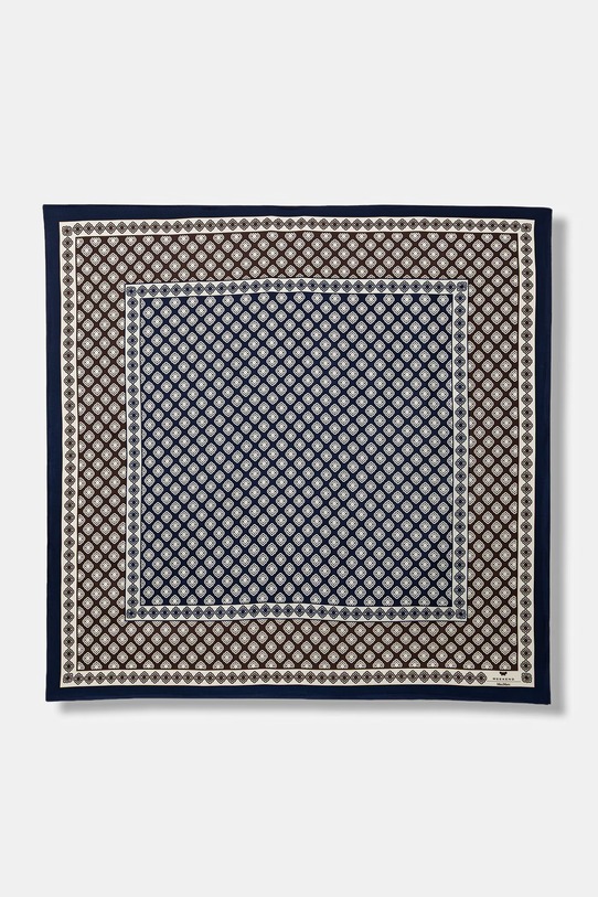 Weekend Max Mara apaszka damska jedwabna AONESTO granatowy 2615541035600