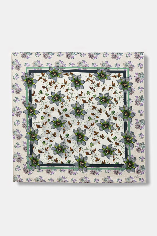 Weekend Max Mara Svilena ruta ženska AONESTONEW bež 2615541065600