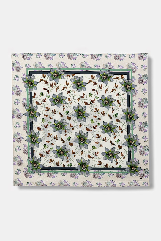 Weekend Max Mara Svilena ruta ženska AONESTONEW bež 2615541065600