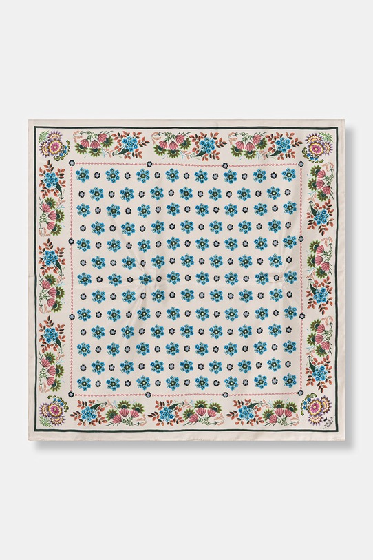 Weekend Max Mara apaszka damska jedwabna AONESTONEW beżowy 2615541065600