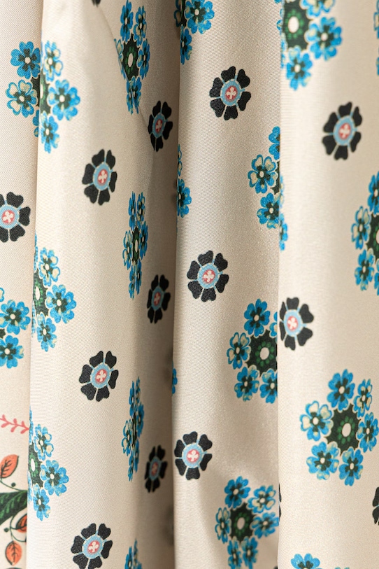 Akcesoria Weekend Max Mara apaszka damska jedwabna AONESTONEW 2615541065600 beżowy