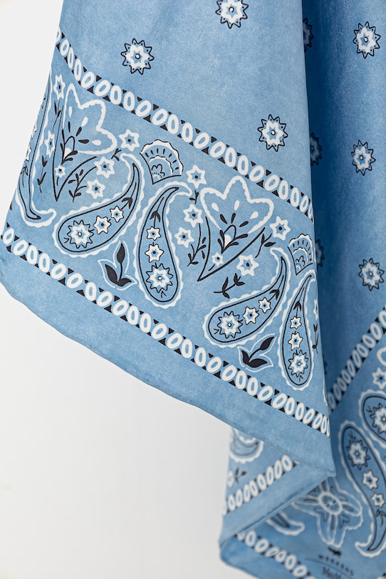 Dodatki Weekend Max Mara bandana ženska svilena APENTOLA 2615541075600 modra