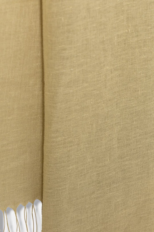 Weekend Max Mara szal damski lniany ASIONBIO 2615541105600 beżowy SS26