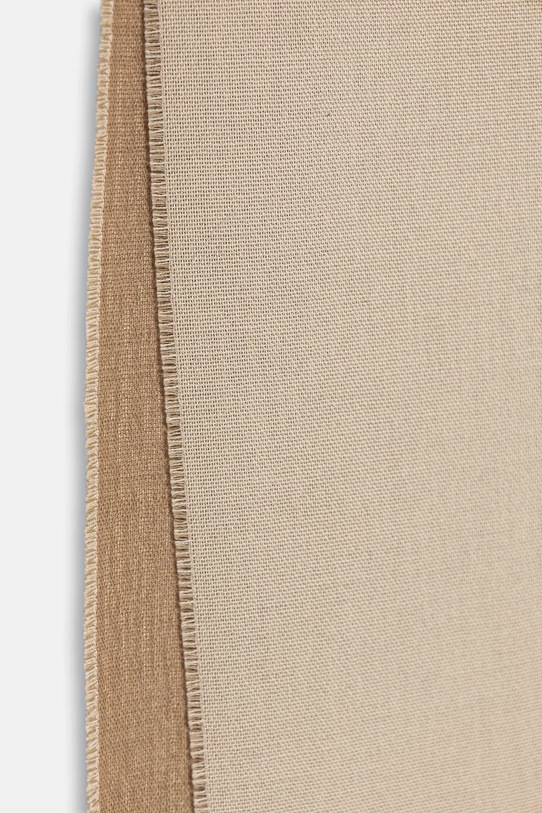 MM szalik z dodatkiem wełny CORONA 2616541017600 beżowy SS26