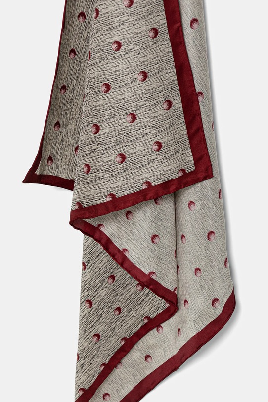 Doplňky Hedvábný šátek MM UGUALE 2616541027600 béžová