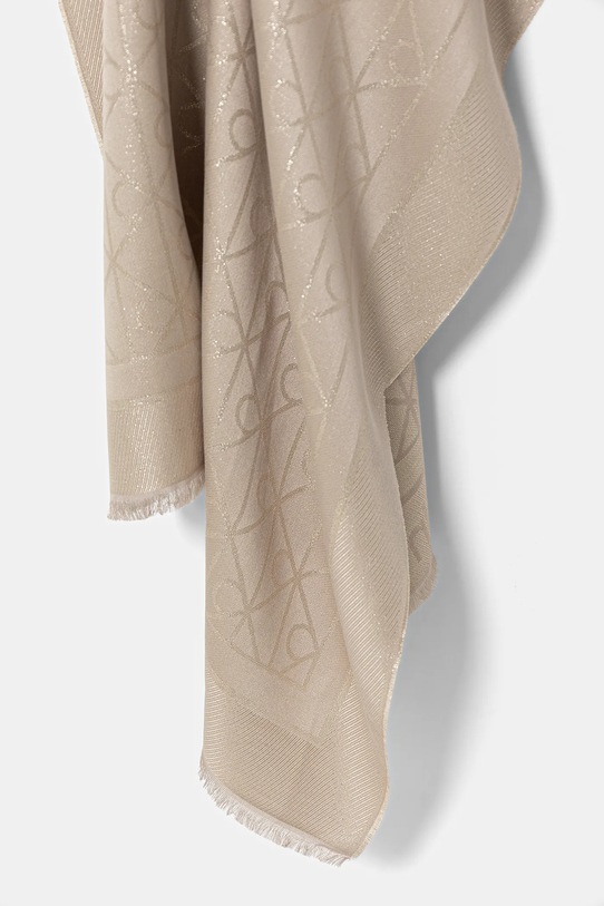 Akcesoria Calvin Klein szalik LV04F8062G beżowy