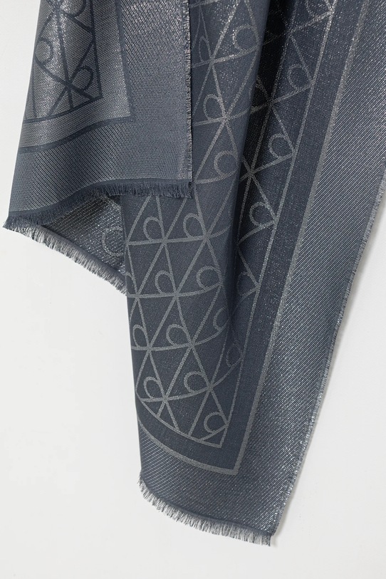 Akcesoria Calvin Klein szalik LV04F8062G niebieski