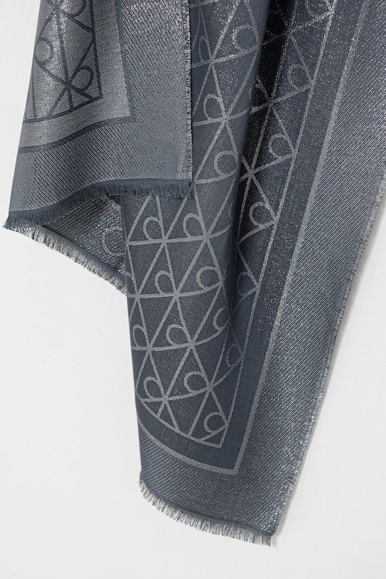 Akcesoria Calvin Klein szalik LV04F8062G niebieski