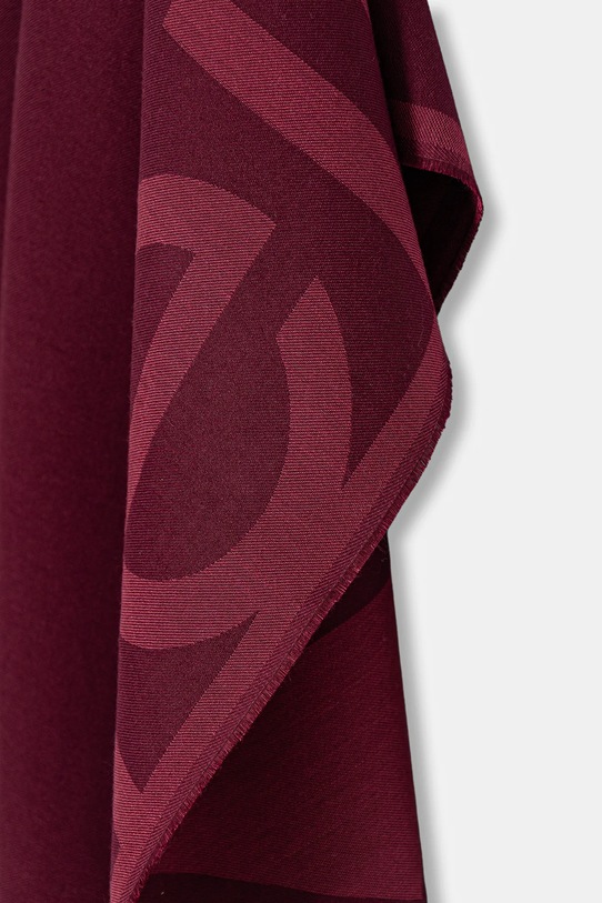 Akcesoria Calvin Klein szalik LV04F8066G bordowy