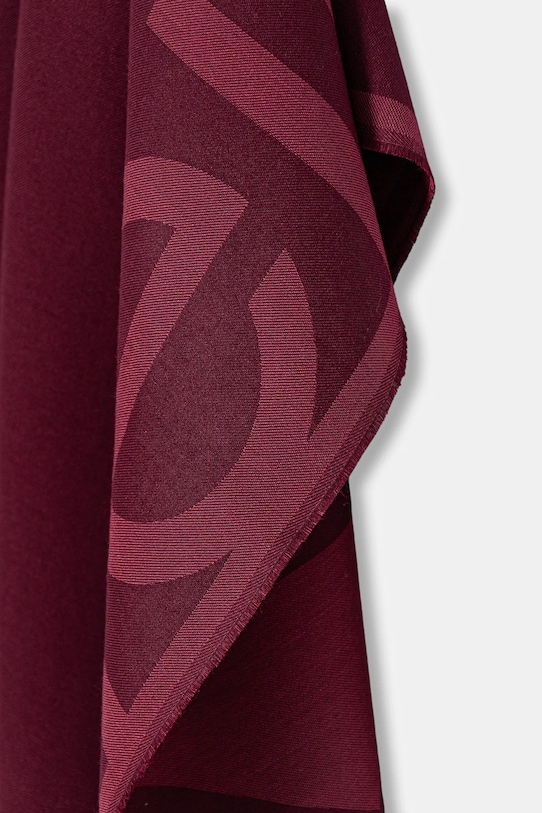 Akcesoria Calvin Klein szalik LV04F8066G bordowy