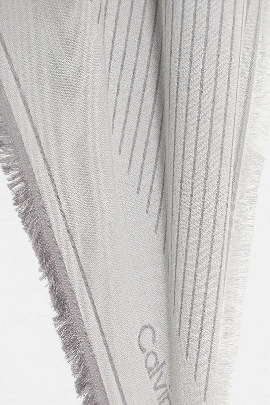 Calvin Klein chusta LV04F8073G szary SS26