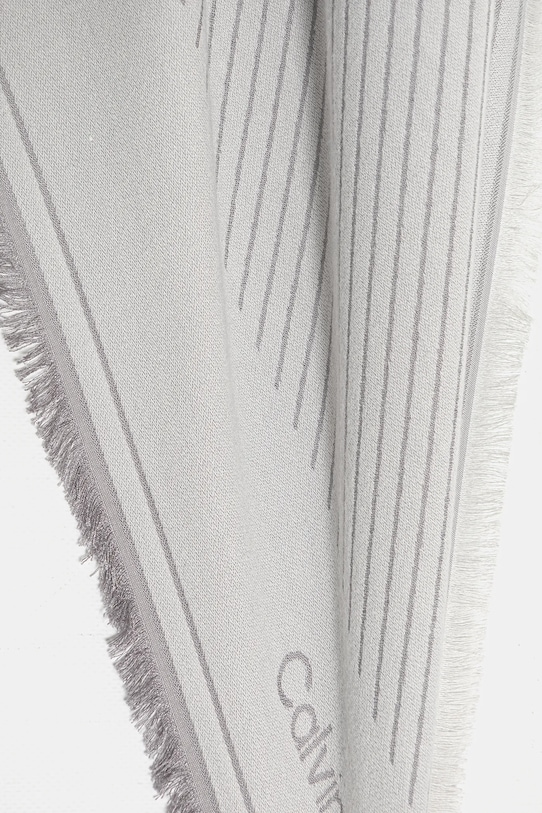 Calvin Klein chusta LV04F8073G szary SS26