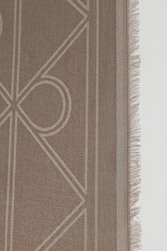 Calvin Klein chusta LV04F8077G beżowy SS26