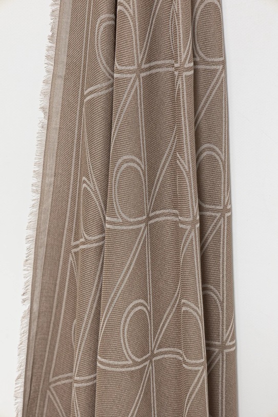 Akcesoria Calvin Klein chusta LV04F8077G beżowy