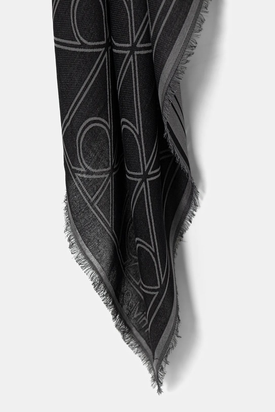 Akcesoria Calvin Klein chusta LV04F8077G czarny