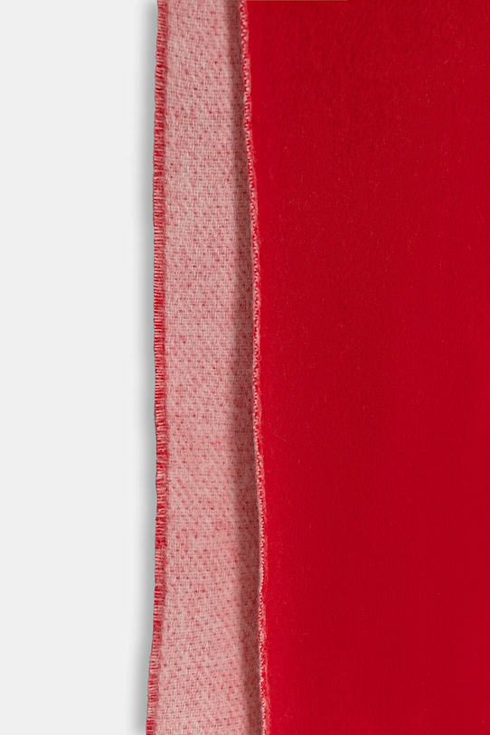 Tommy Hilfiger szalik wełniany AW0AW18222 czerwony SS26