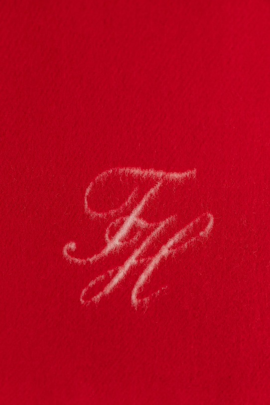 Akcesoria Tommy Hilfiger szalik wełniany AW0AW18222 czerwony