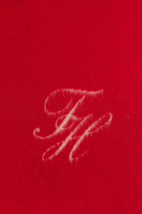 Akcesoria Tommy Hilfiger szalik wełniany AW0AW18222 czerwony