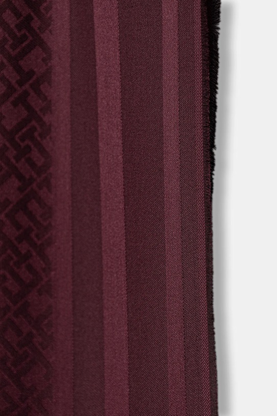 Šal Tommy Hilfiger AW0AW18273 bordo SS26