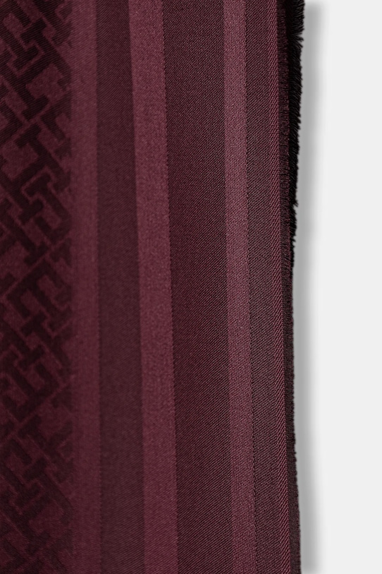 Šal Tommy Hilfiger AW0AW18273 bordo SS26