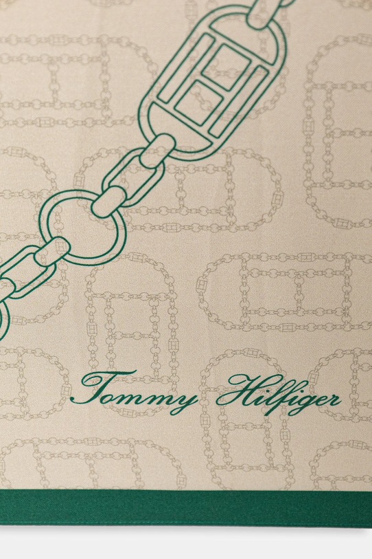 Svilena ruta Tommy Hilfiger AW0AW18277 bež SS26