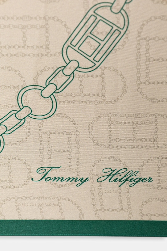 Svilena ruta Tommy Hilfiger AW0AW18277 bež SS26