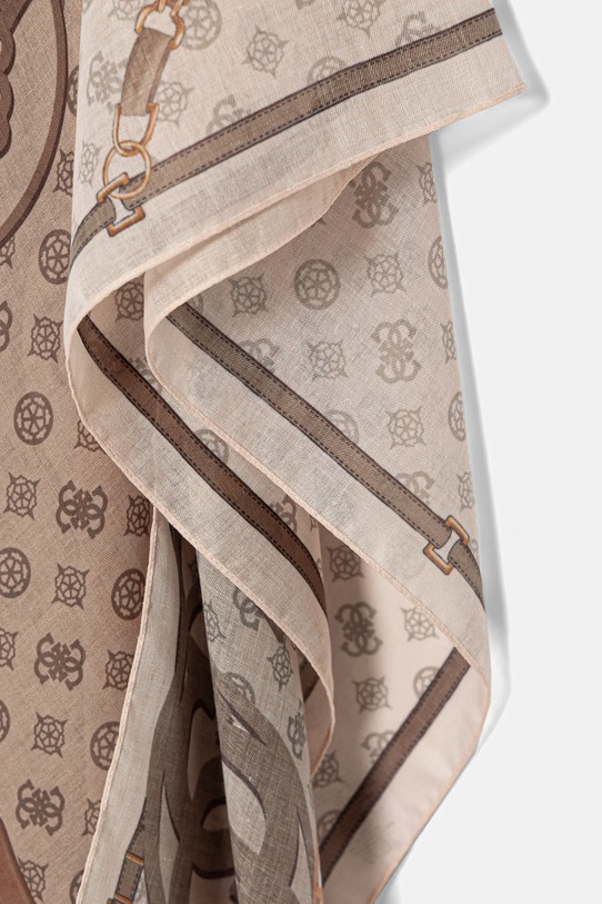 Μεγάλο κασκόλ Guess CRESIDIA AW5443.POL01 μπεζ SS26