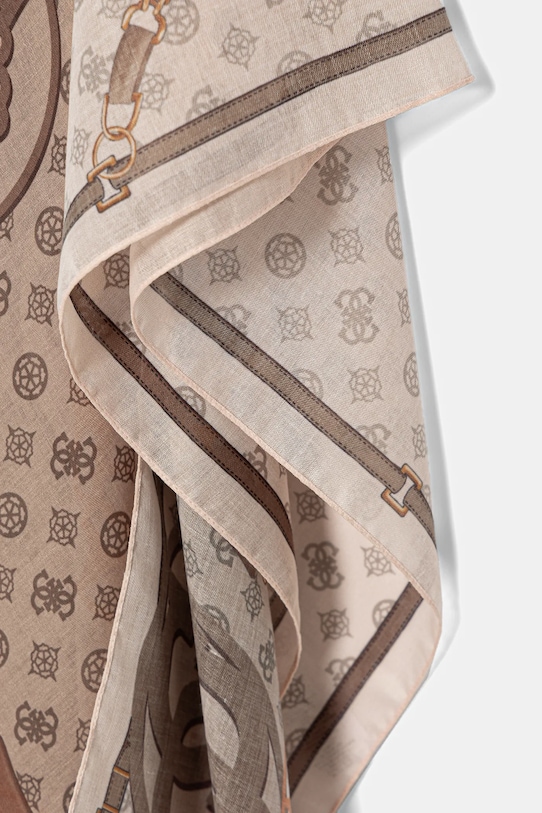 Μεγάλο κασκόλ Guess CRESIDIA AW5443.POL01 μπεζ SS26