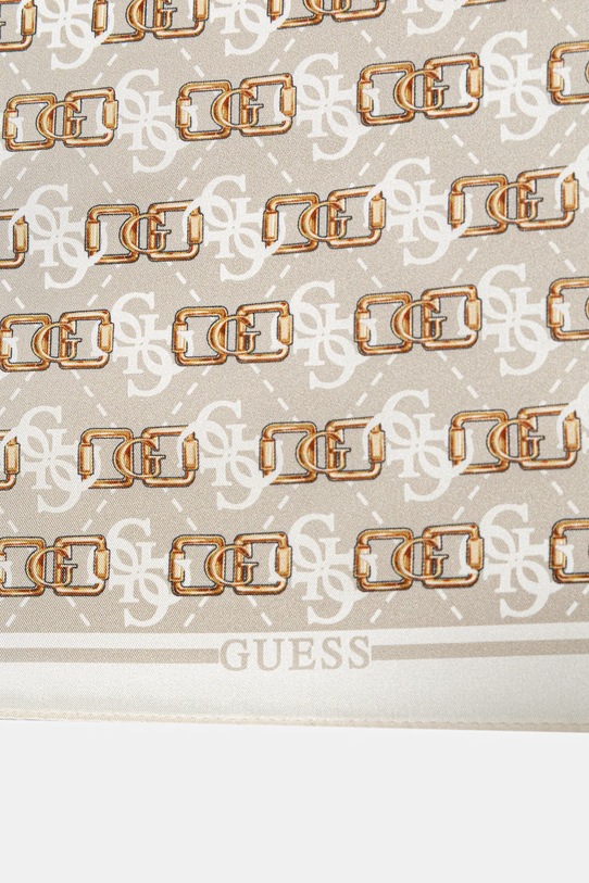 Guess apaszka jedwabna KARNILLA AW5454.SIL03 beżowy SS26