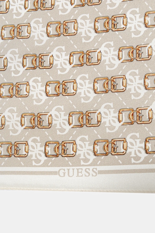 Guess apaszka jedwabna KARNILLA AW5454.SIL03 beżowy SS26