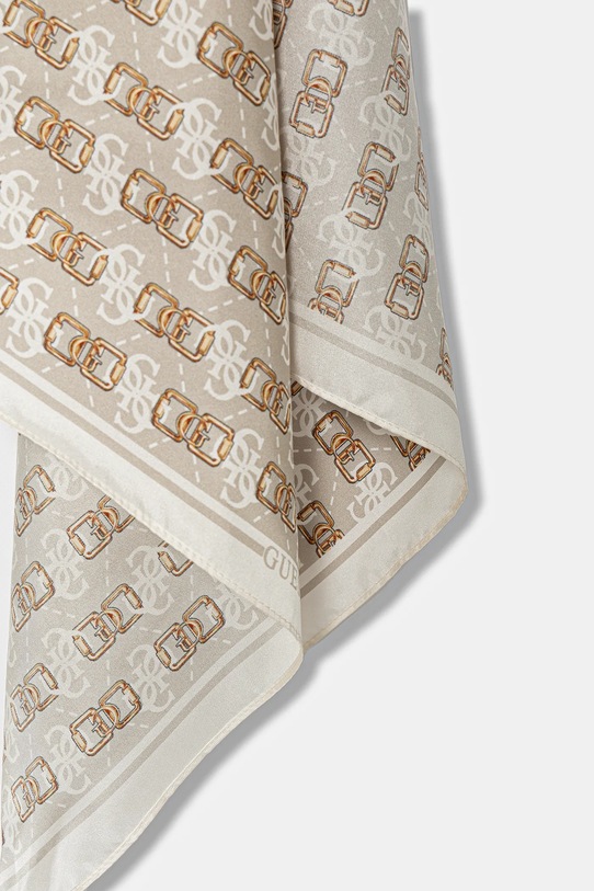 Akcesoria Guess apaszka jedwabna KARNILLA AW5454.SIL03 beżowy