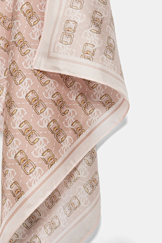 Akcesoria Guess apaszka jedwabna KARNILLA AW5454.SIL03 różowy