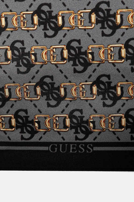 Μεταξωτό φουλάρι Guess KARNILLA AW5454.SIL03 γκρί SS26