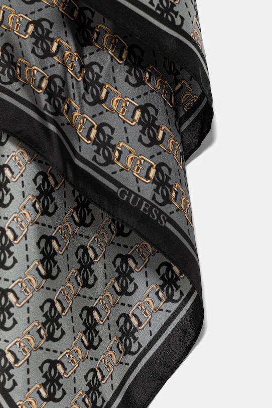 Αξεσουάρ Μεταξωτό φουλάρι Guess KARNILLA AW5454.SIL03 γκρί