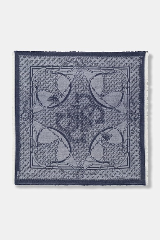 Σάλι Guess ύφασμα μπλε AW5455.POL03