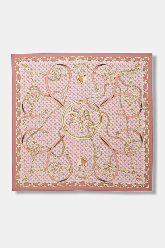 Σάλι Guess ύφασμα ροζ AW5462.MOD03