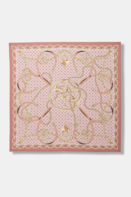 Σάλι Guess ύφασμα ροζ AW5462.MOD03