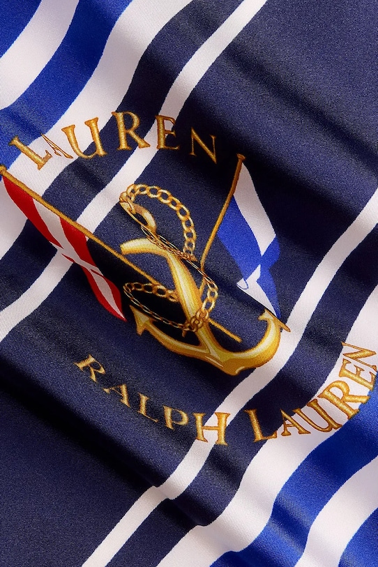 Doplnky Hodvábna šatka Lauren Ralph Lauren 454P09785 modrá