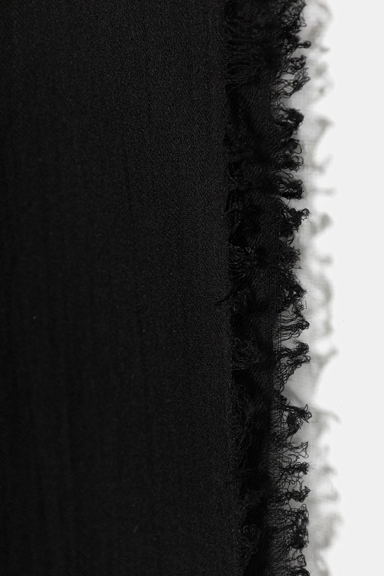 Μάλλινο κασκόλ ZADIG&VOLTAIRE OWSC01526 μαύρο SS26