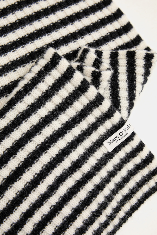 Akcesoria Marc O'Polo szalik wełniany 600605402123 granatowy