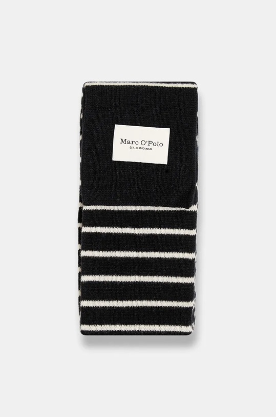 Marc O'Polo sciarpa in lana 600605402133 nero SS26