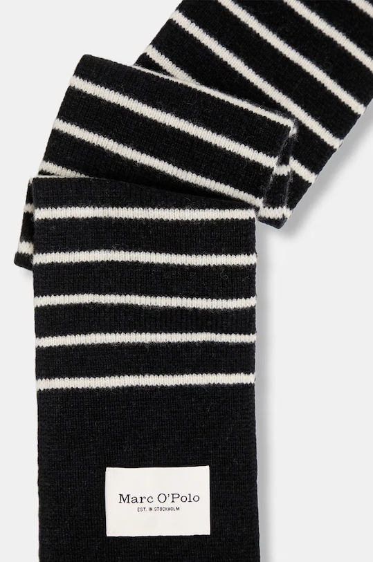 Accessori Marc O'Polo sciarpa in lana 600605402133 nero