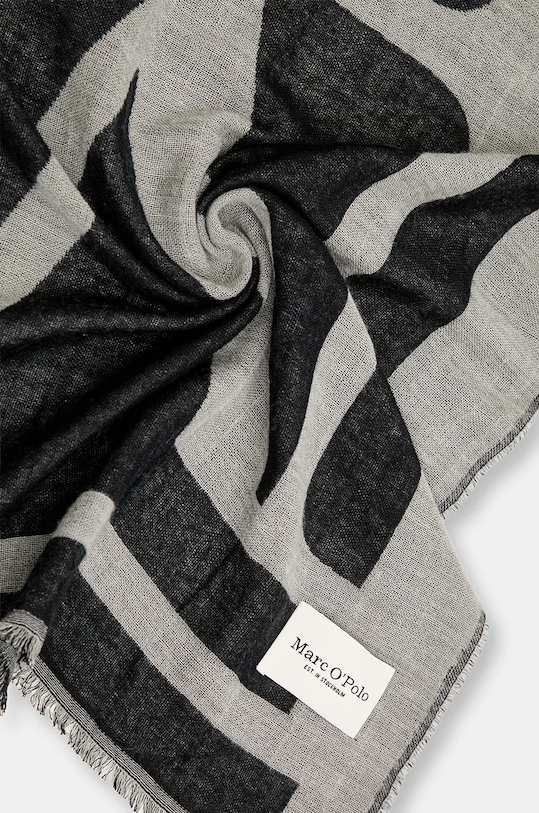 Dodatki Šal z dodatkom volne Marc O'Polo 600803302043 mornarsko modra