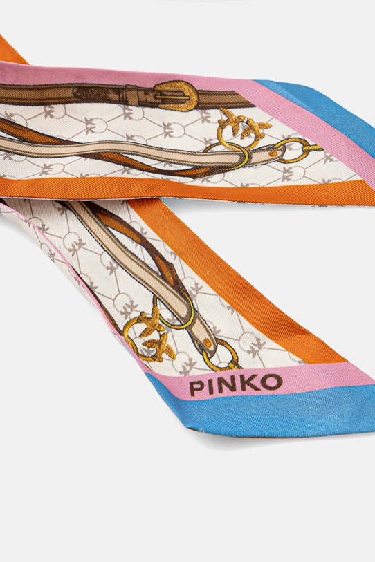 Pinko apaszka z dodatkiem jedwabiu 106653.A39N beżowy SS26
